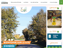 Tablet Screenshot of erbree.fr